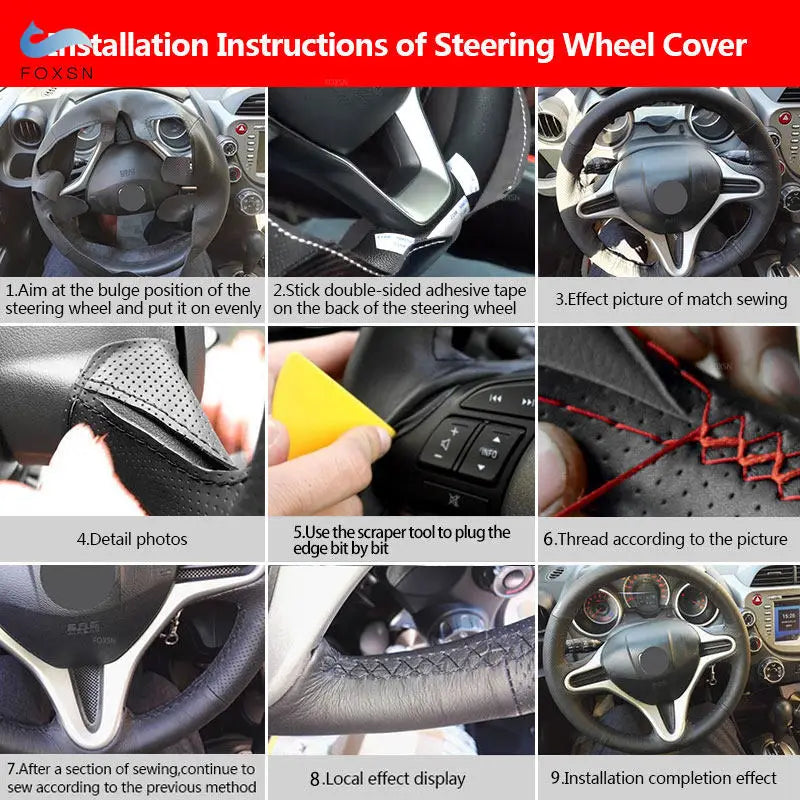 RAM Microfibre Steering Wheel Cover