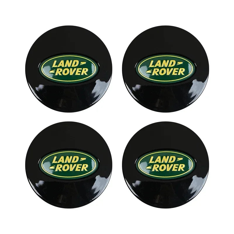 4Pcs 62MM Land Rover Wheel Center Caps