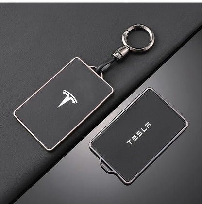TPU Leather NFC Key Case Cover Tesla Model 3 S X Y Protection
