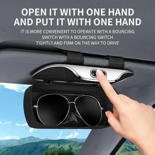 Volvo Car Sunglasses Holder Clip - Beige VOLVO