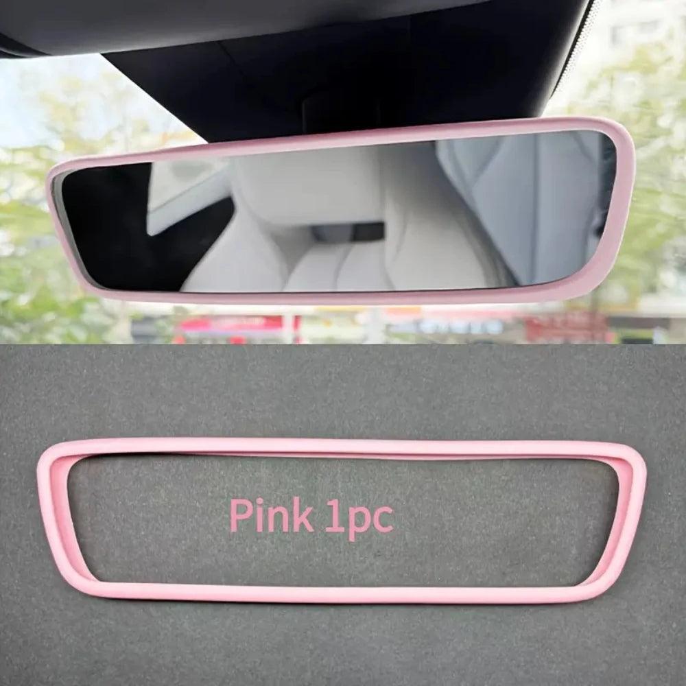 Tesla Model 3 Y Silicone Rearview Mirror Cover Protector Anti-Glare