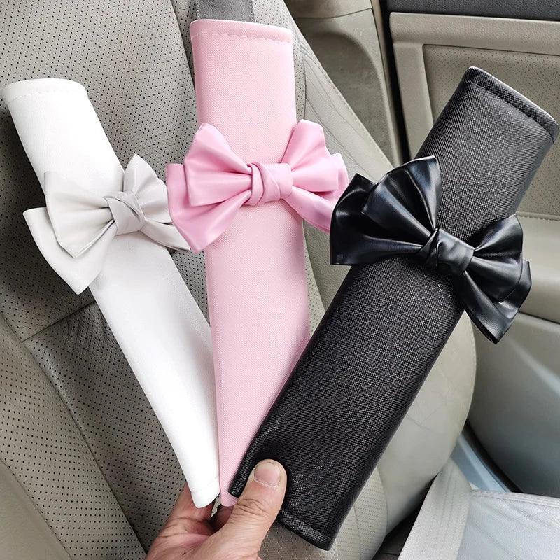 Flower Car Seat Belt Shoulder Pads