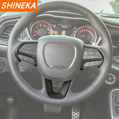 Dodge Carbon Fibre Steering Wheel Cover