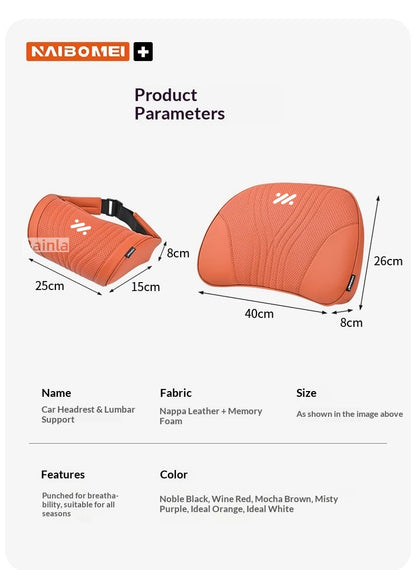 IM LS7 L7 L6 LS6 IM6 IM5 LS9 Car Headrest & Waist Support Pillow