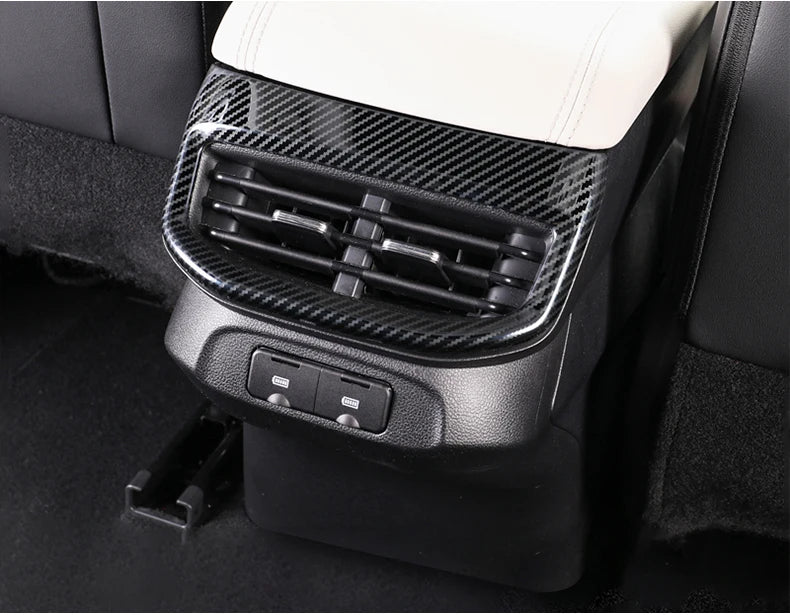 Carbon Fibre-Style Haval H6 Rear Air Vent Frame Trim