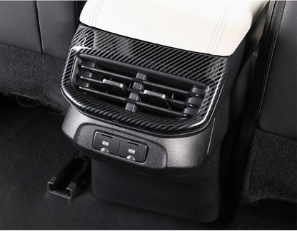 Carbon Fibre-Style Haval H6 Rear Air Vent Frame Trim