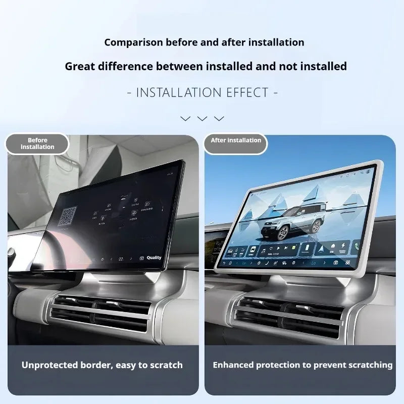 BYD Ti7 Silicone Screen Frame and Mirror Cover