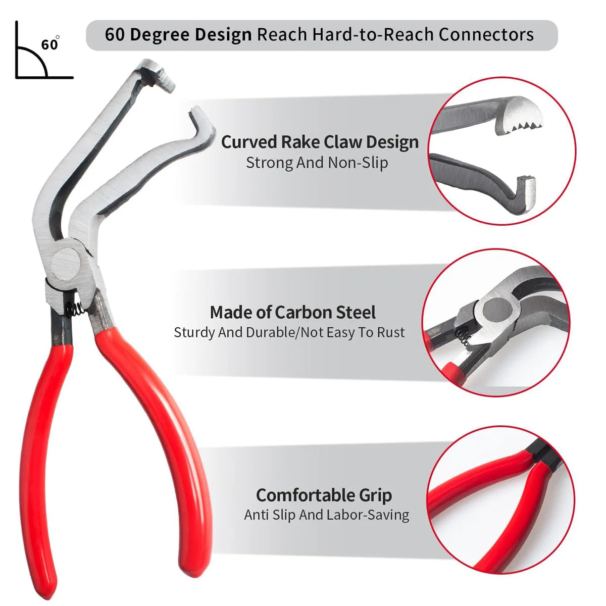 Multifunction Car Electrical Disconnect Pliers Connector Separator Tool