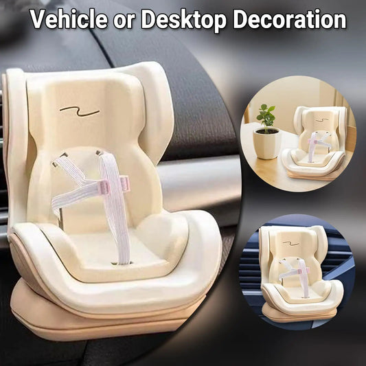 Mini Doll Car Seat Plush Toy