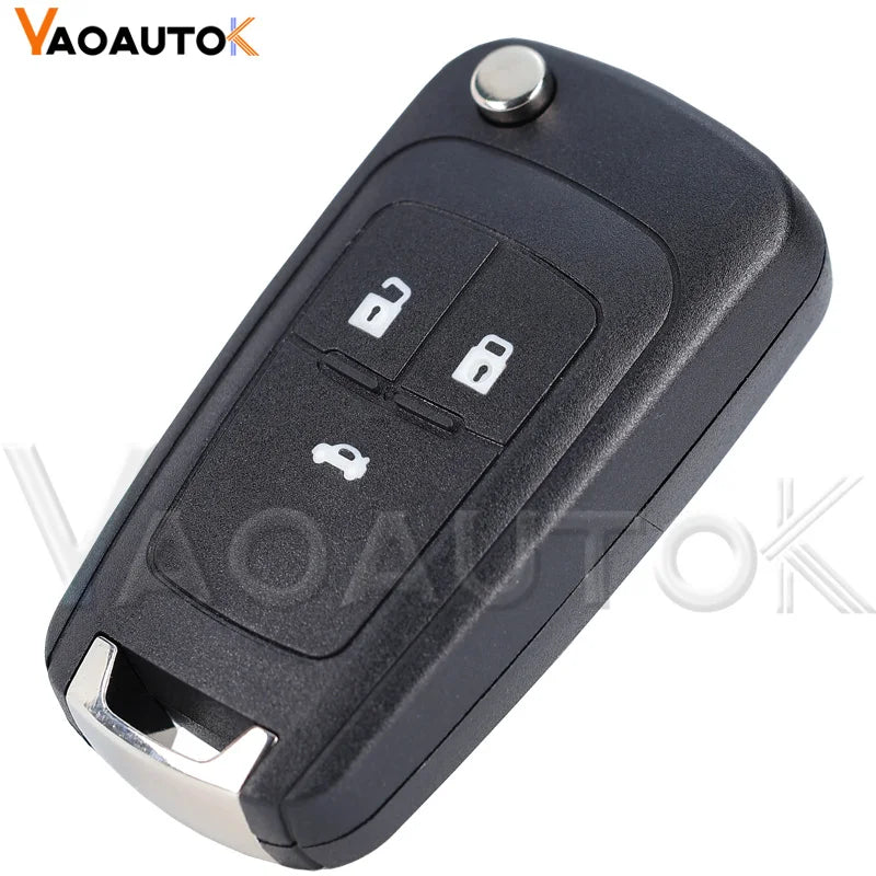 Opel & Vauxhall Remote Key Shell — Corsa, Astra, Zafira, HU100