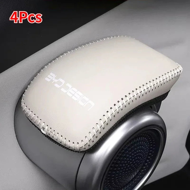 BYD Atto 3 Interior Door Handle Covers - Leather Protective Set