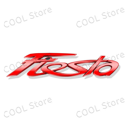Ford Fiesta Chrome Letter Badge