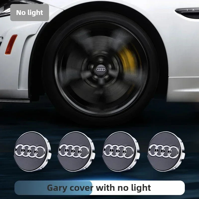 Audi LED Hub Center Caps