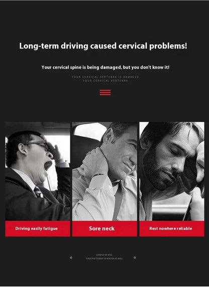Car Headrest Lumbar Rest Cushion Neck Support Neck Pillow For Mercedes-Benz AMG A C E S V Class Sprinter GLC ML SLK CLS GLA GLK - 