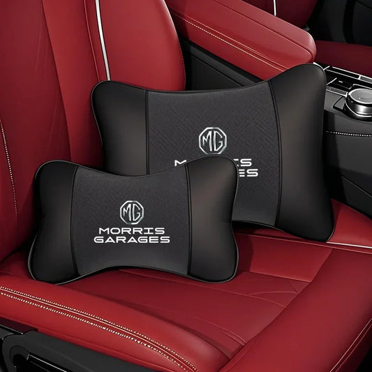 MG Headrest & Lumbar Support - Black Headrest