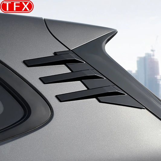 Geely EX5 / Galaxy E5 Rear Window Wind Blade – Sports Louver Wing Modification (2024–2026) - Bright black