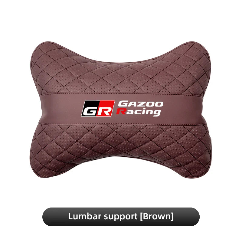 Toyota GR Car Seat Neck Pillow & Lumbar Support