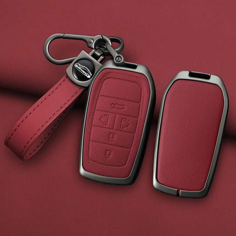 Zinc Alloy Car Key Cover Case for Toyota Alphard Previa Voxy