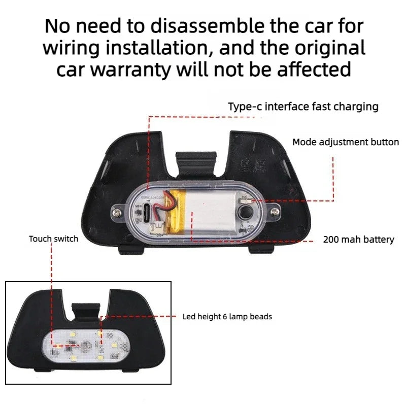 Geely EX2 / Proton e.MAS 5 LED Boot Welcome Light