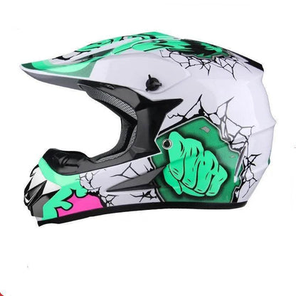 Professional Off-Road Motorcycle Helmet – DOT Certified MX/DH Racing Helmet - YH / S