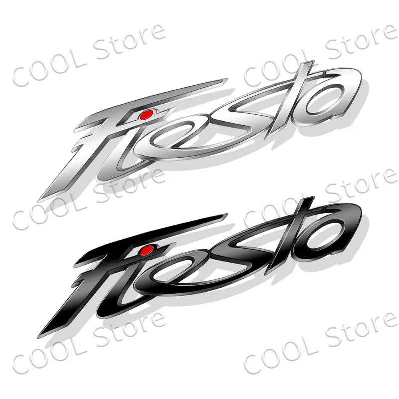 Ford Fiesta Chrome Letter Badge