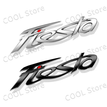 Ford Fiesta Chrome Letter Badge