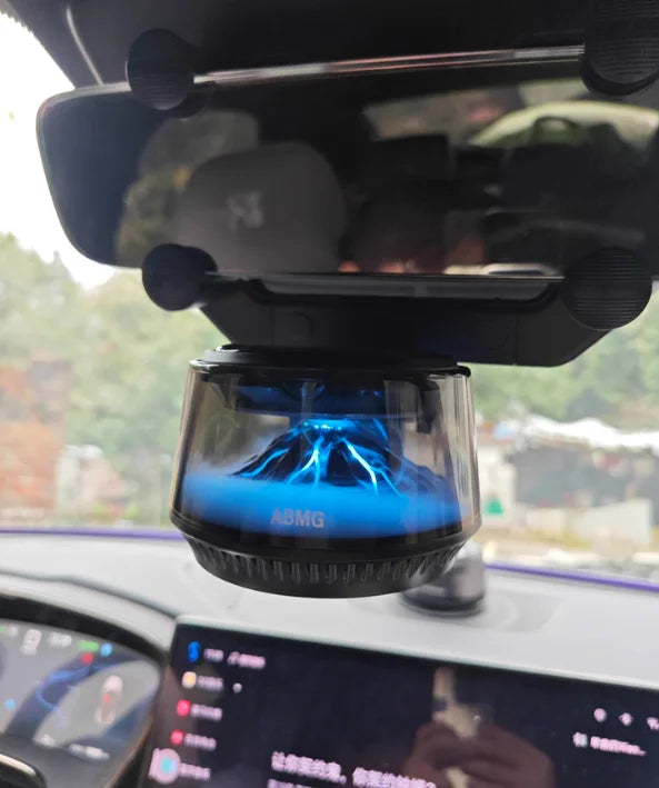 Solar Car Diffuser with 360° Mirror Mount