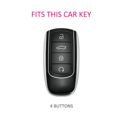 Chery Clear TPU Key Case