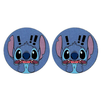 Stitch 3D Anti-Slip Car Cup Holder Coaster Cartoon Auto Interior