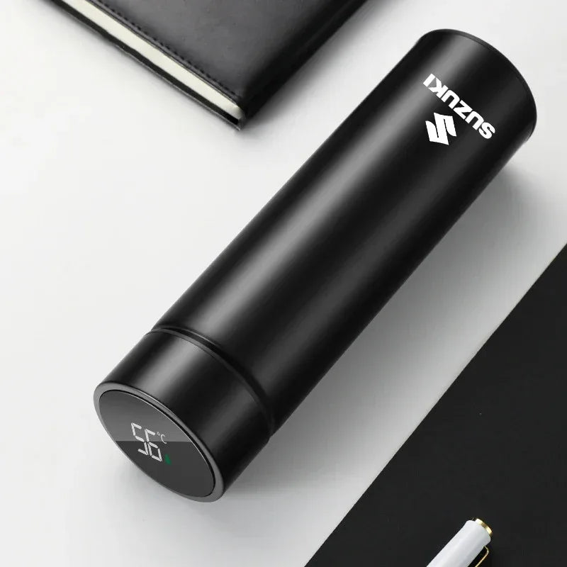 Suzuki 500ML Smart Thermos Cup - Black