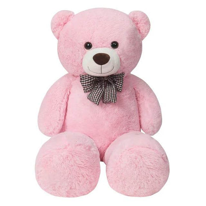 Giant Teddy Bear Plush – 105cm Big Hugging Pillow - Pink