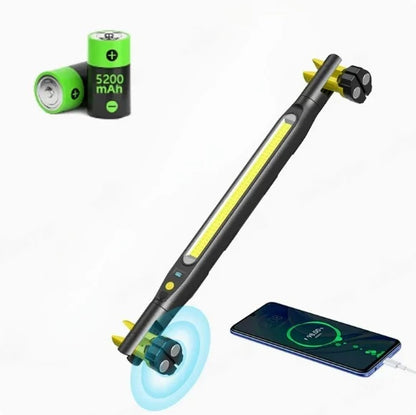 1200LM LED Mechanic Work Light - Magnetic 360° Swivel Flashlight