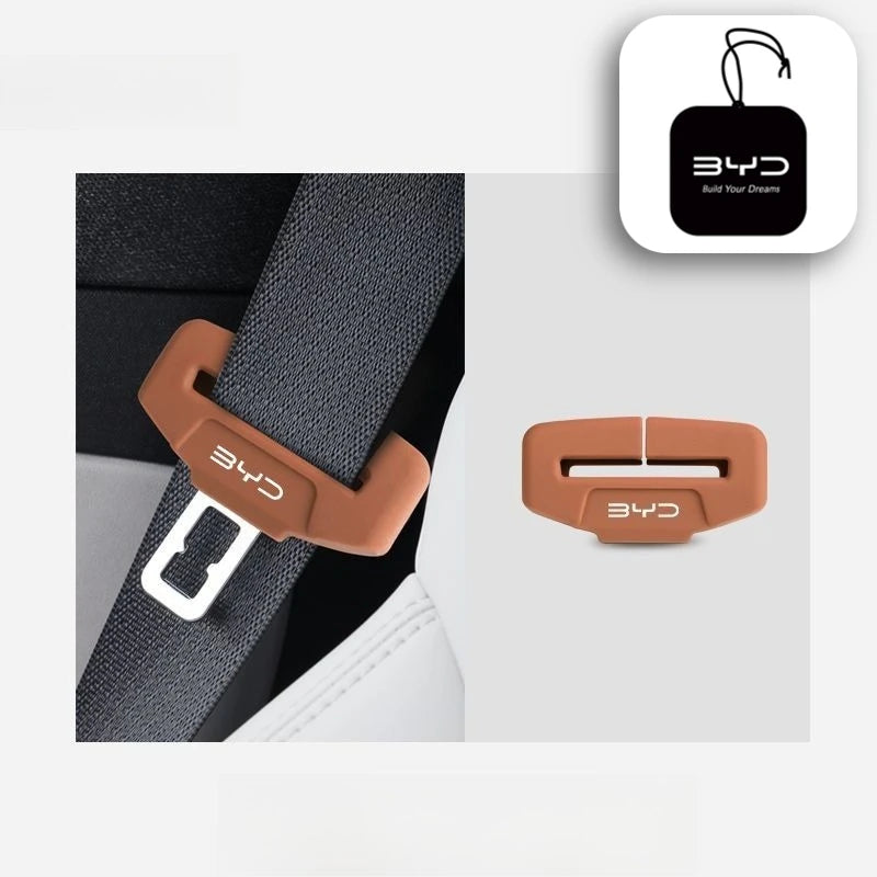 BYD Car Seat Belt Protective Cover for BYD ATTO 3 Yuan Plus Song Plus Seal 06 07 Dolphin Sealion 05 07 Seagull  Anti-colli…