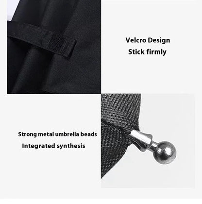 Peugeot 206 207 208 301 307 308 406 408 508 607 2008 3008 4008 5008 RCZ Rifter Car Automatic Folding Windproof Sunshade Umbrella - Blue