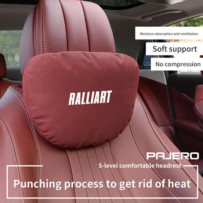 Mitsubishi Ralliart & Pajero Headrest & Lumbar Support Cushion
