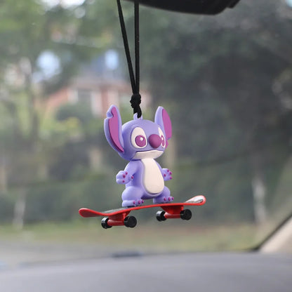 Stitch Disney Anime Car Rearview Mirror Pendant
