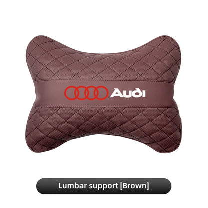 Audi Headrest Pillow - Headrest-Black