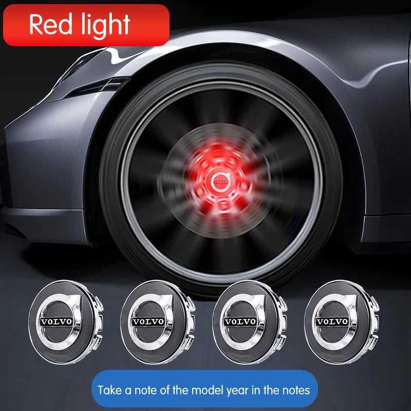 Volvo LED Hub Light Wheel Caps