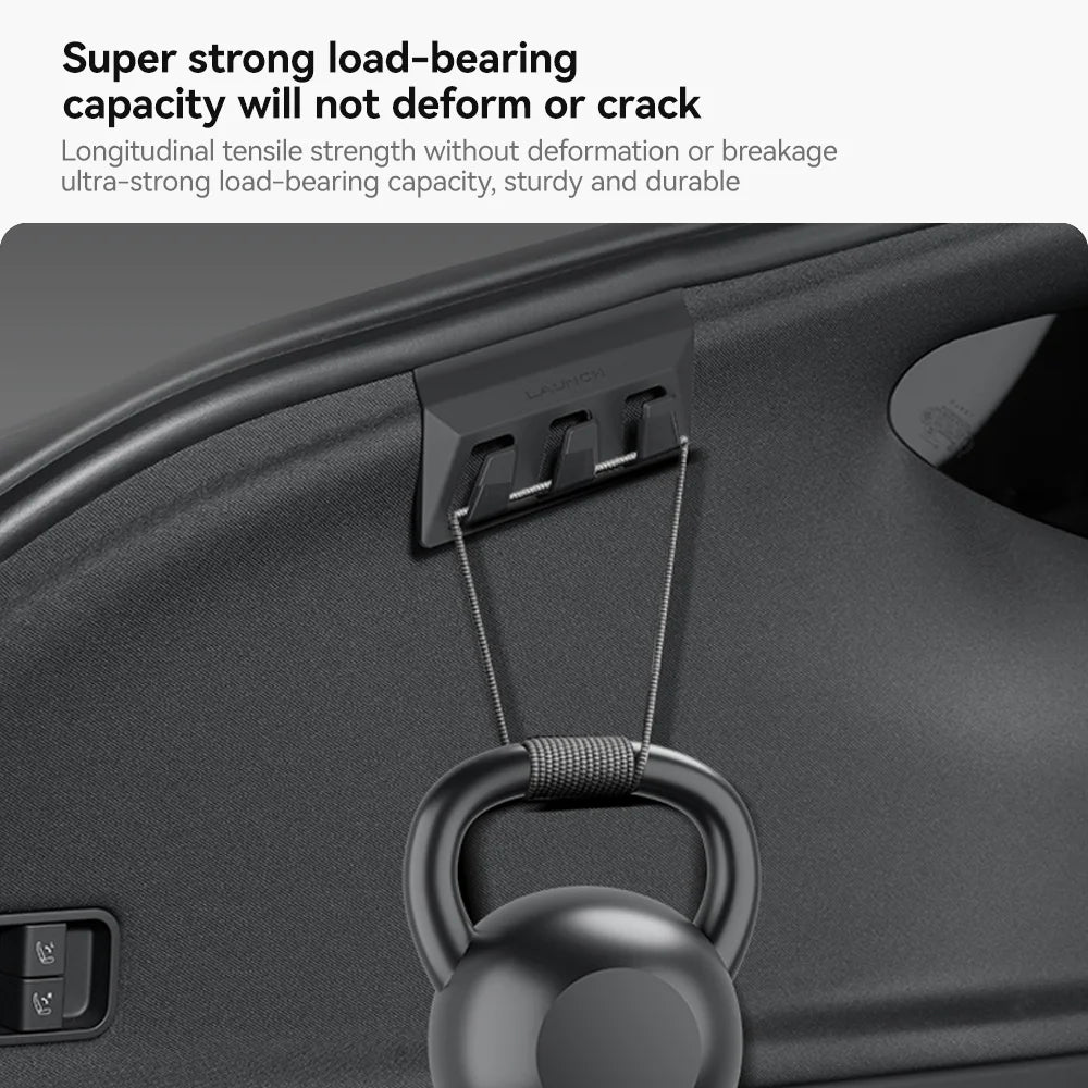 Tesla Model Y Juniper Trunk Hooks Concealed Cargo Clips Left & Right