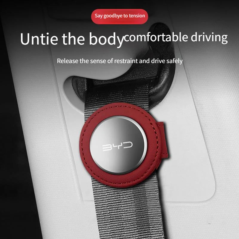 Adjustable Seat Belt Positioner for Child or Pregnancy Use