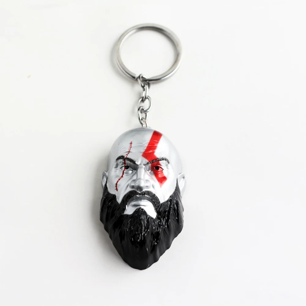 Kratos Sword Keychain - God Of War 4 Metal Pendant Keyring Accessory