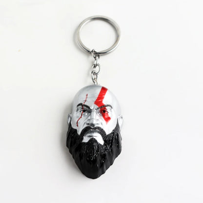 Kratos Sword Keychain - God Of War 4 Metal Pendant Keyring Accessory