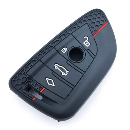 BMW G-Series Silicone Key Cover with Keychain — G20, G05, iX3