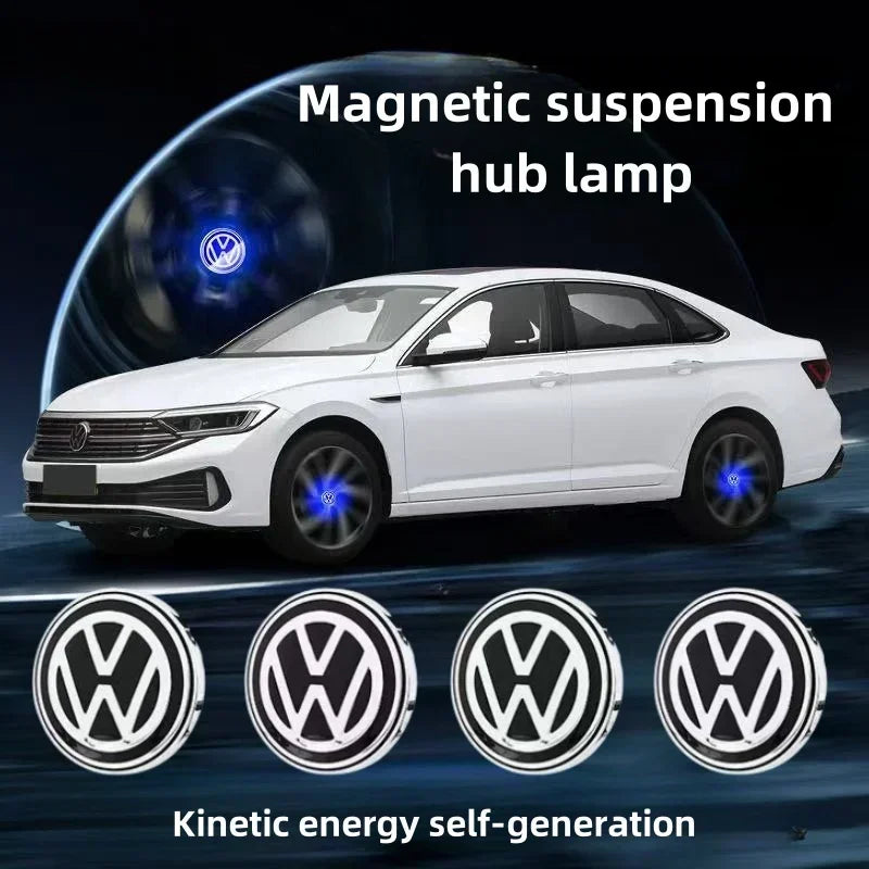 Volkswagen LED Hub Light Wheel Caps