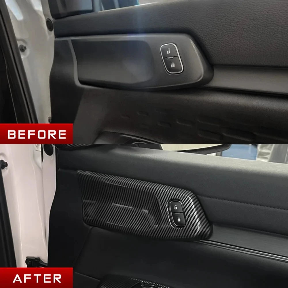 Ford Ranger Carbon Fibre Interior Trim