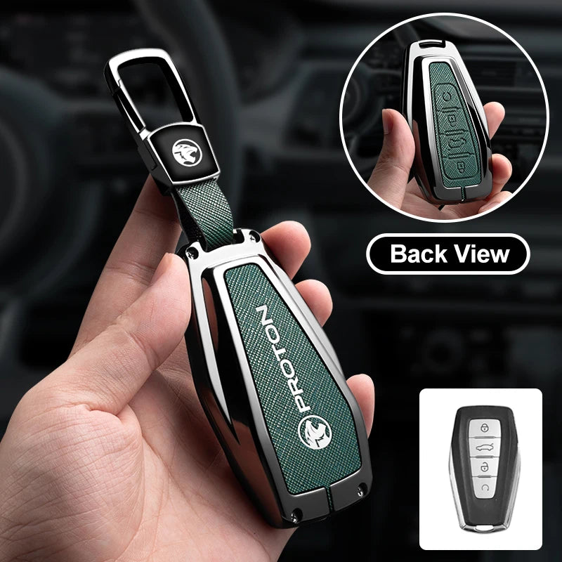 Proton Zinc Alloy Key Case - Style E green 02