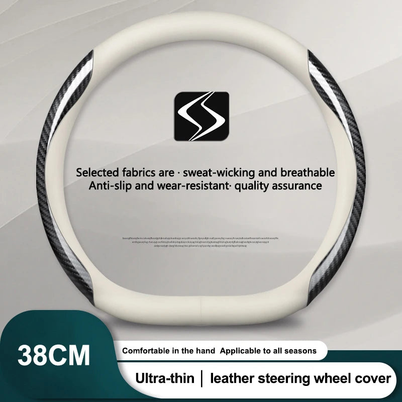 PU Leather Universal Steering Wheel Cover