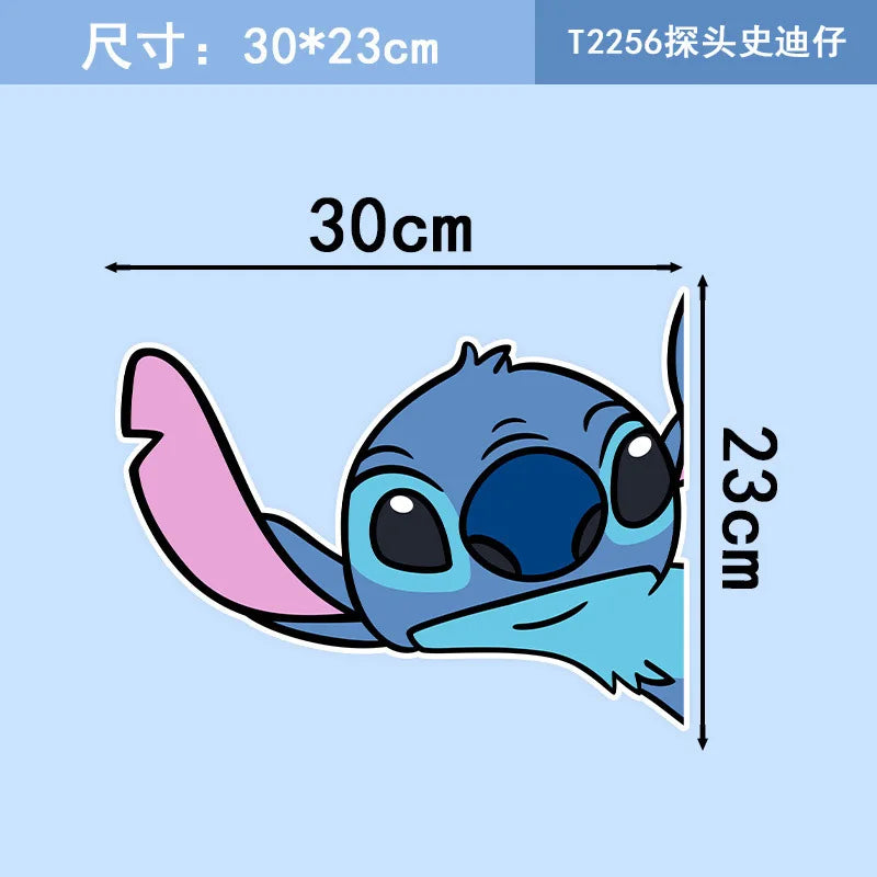 Disney Stitch Car Sticker Scratch-Resistant Bumper Decal