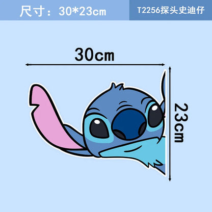 Disney Stitch Car Sticker Scratch-Resistant Bumper Decal