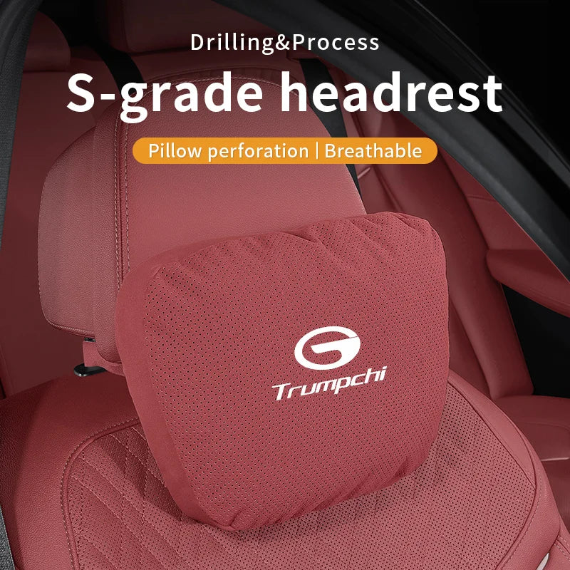 Trumpchi Headrest Lumbar Cushion Set for GA3 GA4 GA6 GA8 GS3 GS4